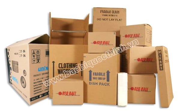 Sản xuất thùng carton 3 lớp in Flexo