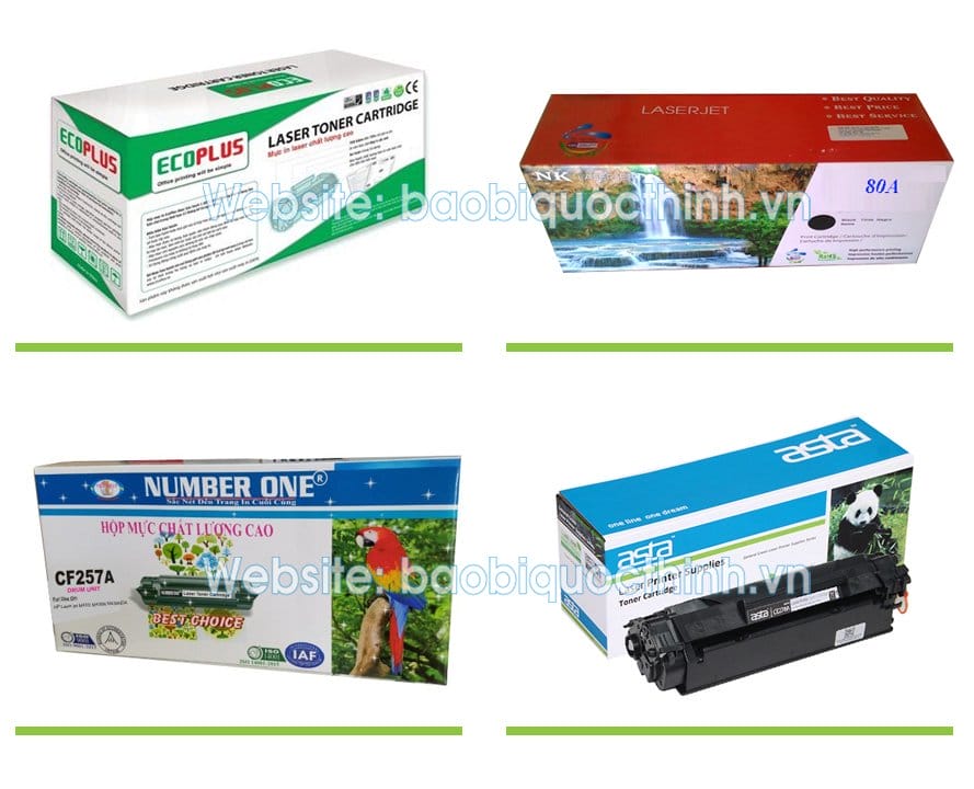 Hộp giấy in offset đựng drum mực in - hình 4
