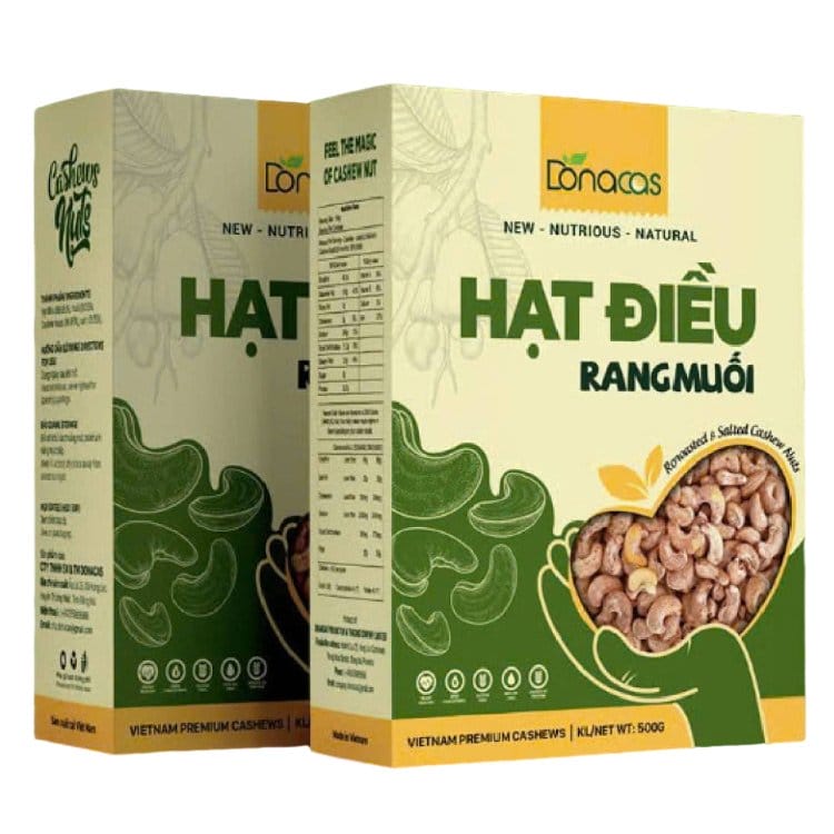 In hộp giấy đựng hạt điều - hinh 2513
