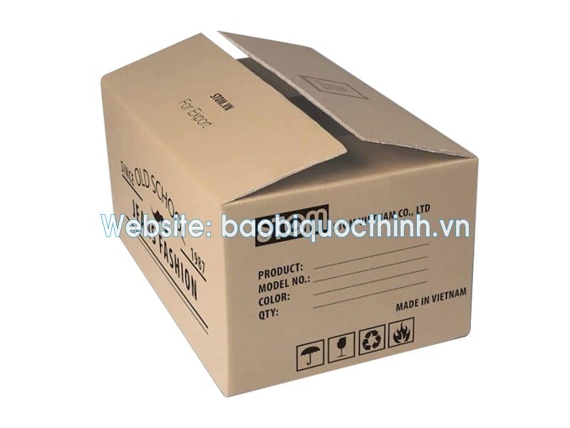 Thùng carton in flexo - hình 1