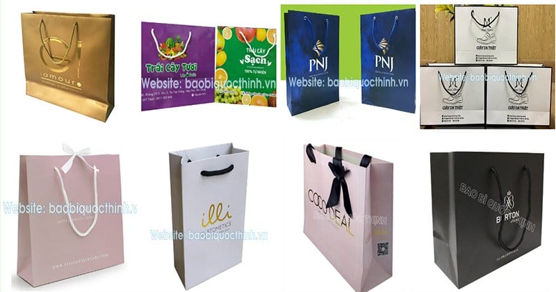 Túi giấy đựng quần áo cao cấp tại Bao Bì Quốc Thịnh