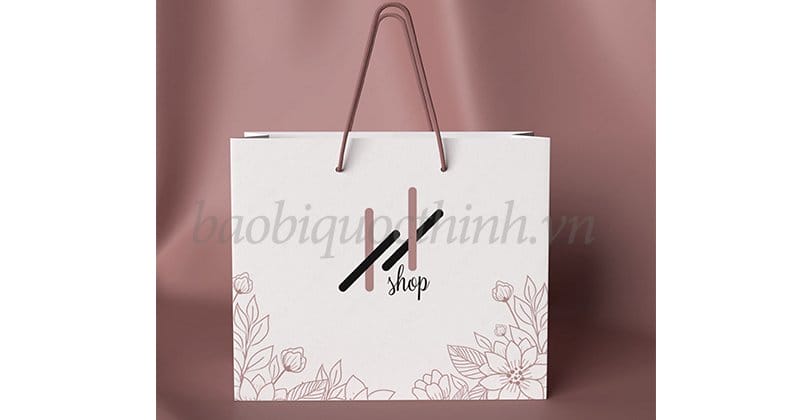 Mẫu túi giấy đựng đồ thời trang đẹp tại Quận 1