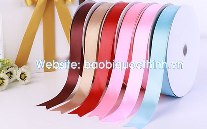 Quai dây lụa Ruy băng làm túi giấy thời trang cao cấp