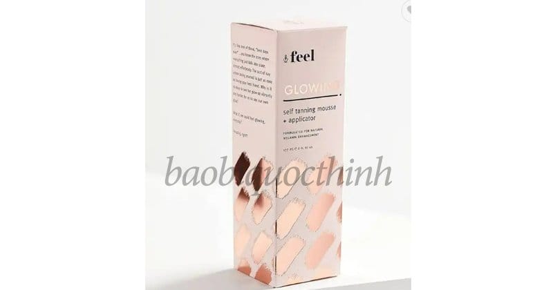 Hộp mỹ phẩm có ép kim đẹp