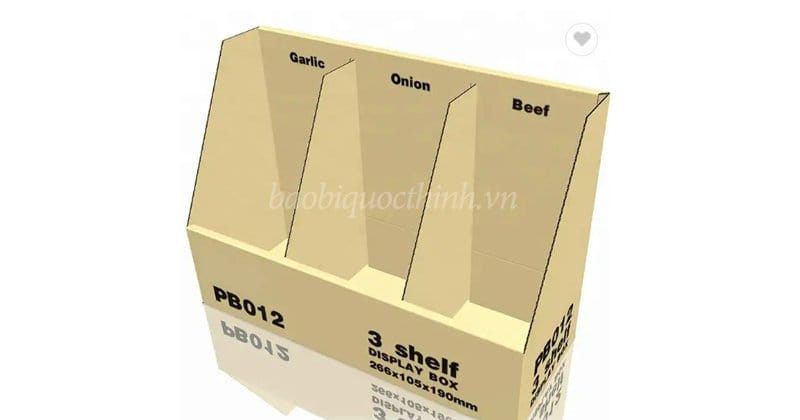 Khay có vách dọc đơn giản