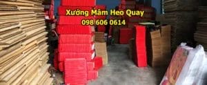 Xưởng sản xuất mâm Heo Quay, thùng heo quay